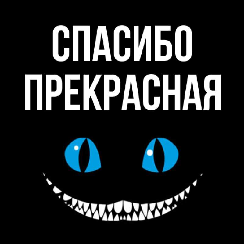 Картинка Спасибо, Пpекpасная