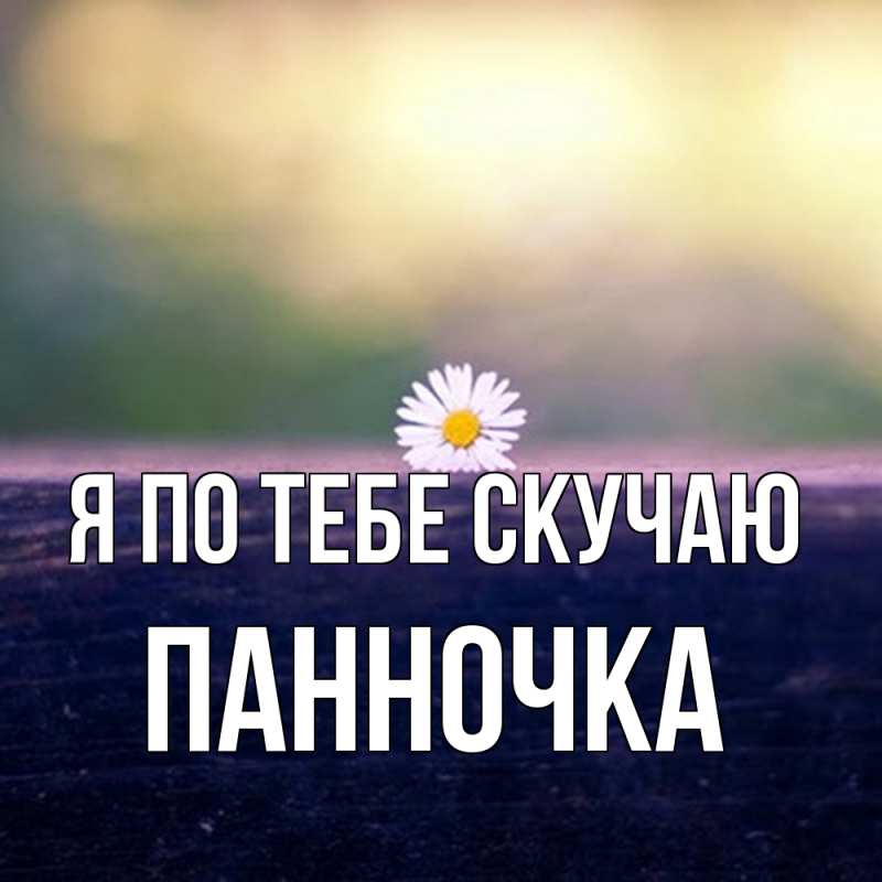Картинка Я по тебе скучаю, Панночка