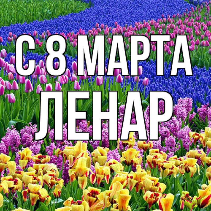 Картинка C 8 МАРТА, Ленар