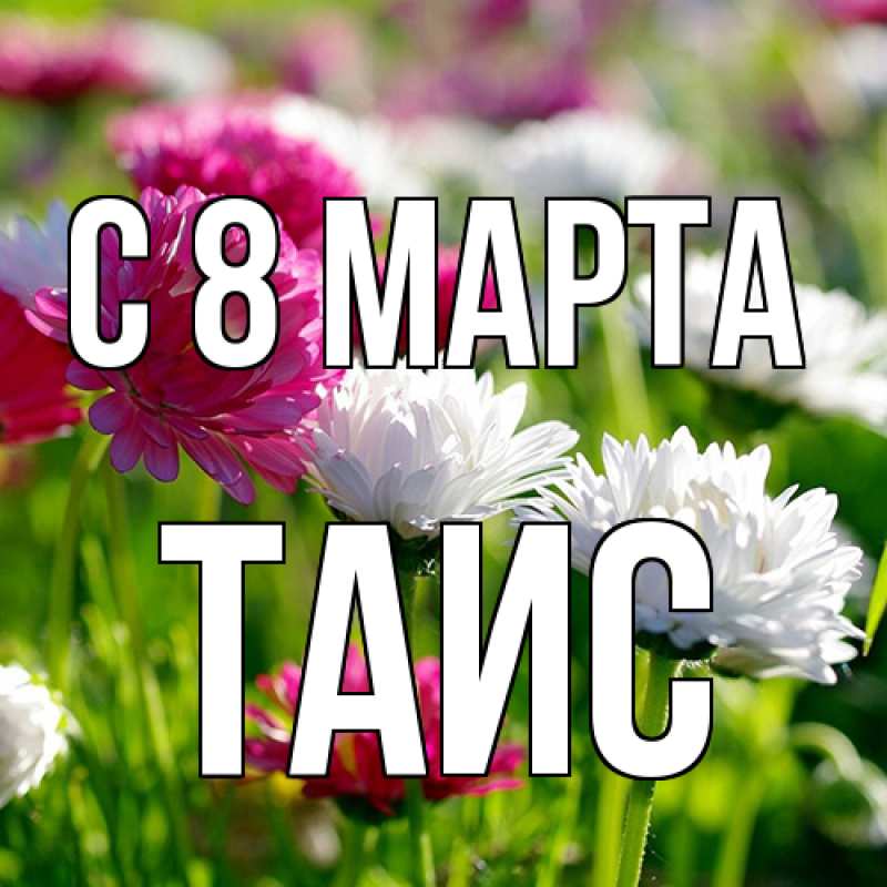 Картинка C 8 МАРТА, Таис