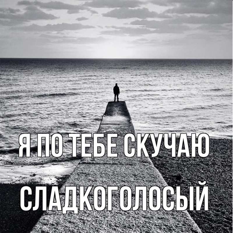 Картинка Я по тебе скучаю, Сладкоголосый