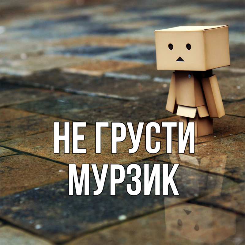 Картинка Не грусти, Мурзик
