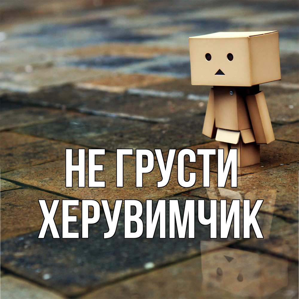 Открытка на каждый день с именем, Хеpувимчик Не грусти Стив Прикольная открытка с пожеланием онлайн скачать бесплатно 