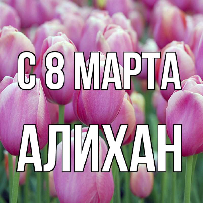 Картинка C 8 МАРТА, Алихан