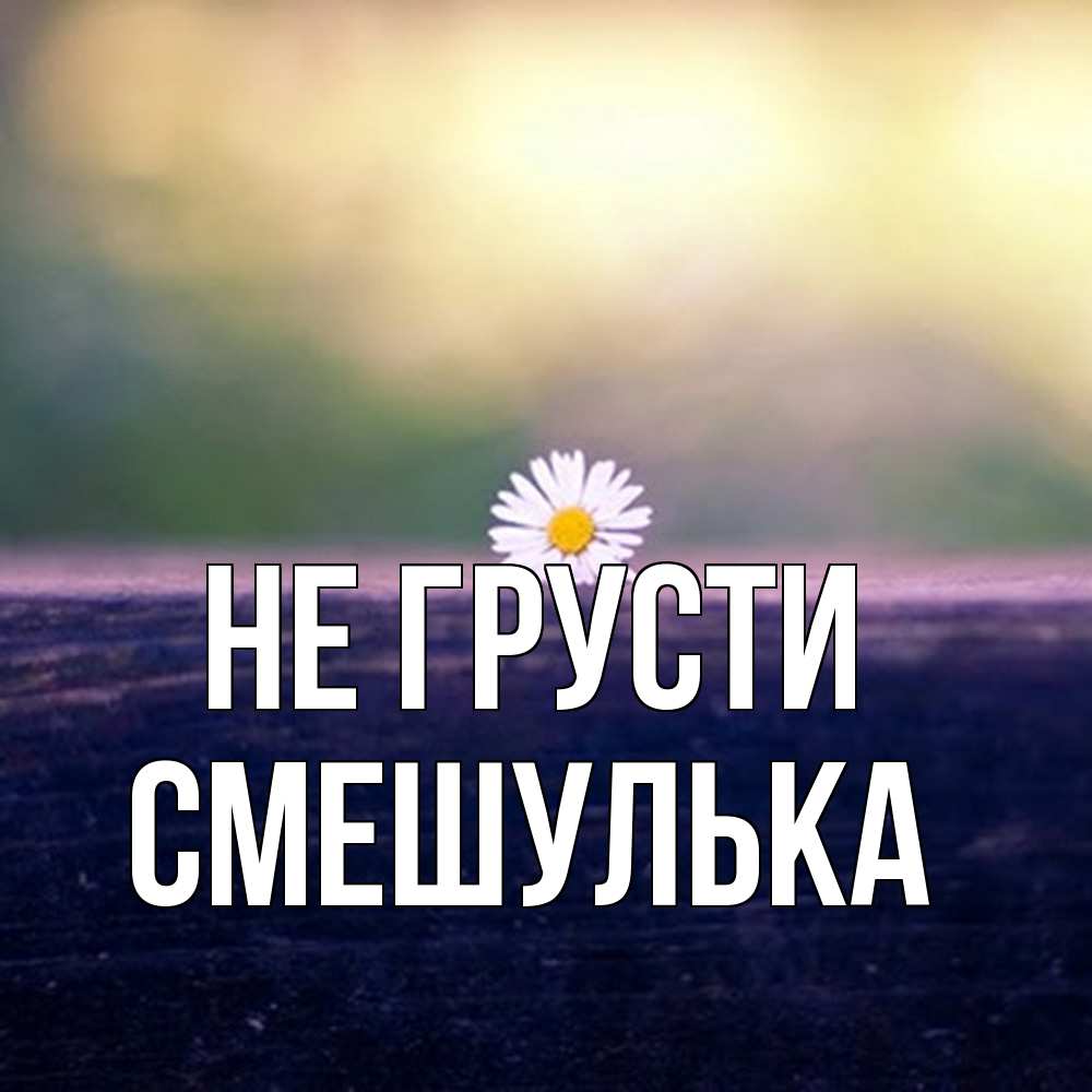 Открытка на каждый день с именем, Смешулька Не грусти красота Прикольная открытка с пожеланием онлайн скачать бесплатно 