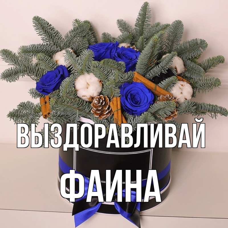 Картинка Выздоравливай, Фаина