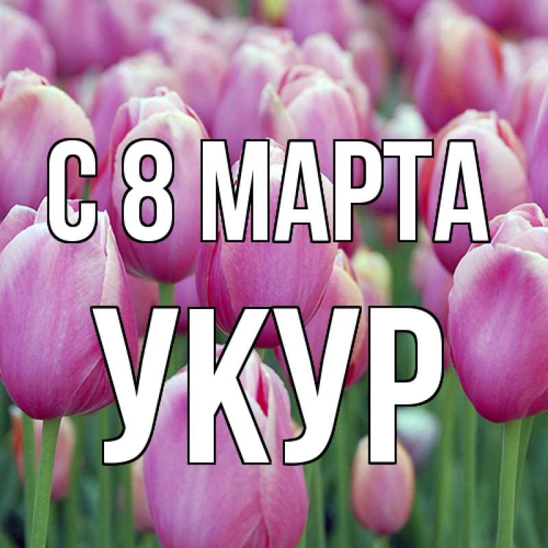 Картинка C 8 МАРТА, Укур