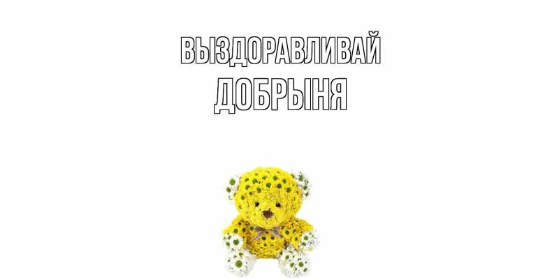 Картинка Выздоравливай, Добрыня