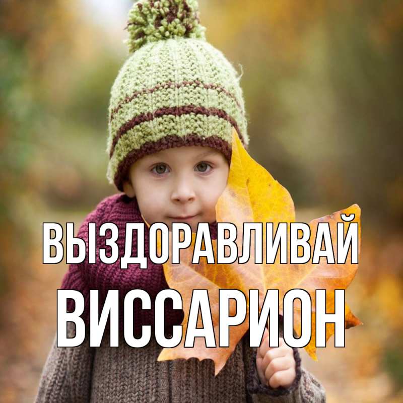 Картинка Выздоравливай, Виссарион