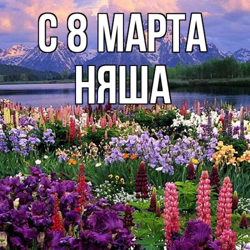 Картинка C 8 МАРТА, няша