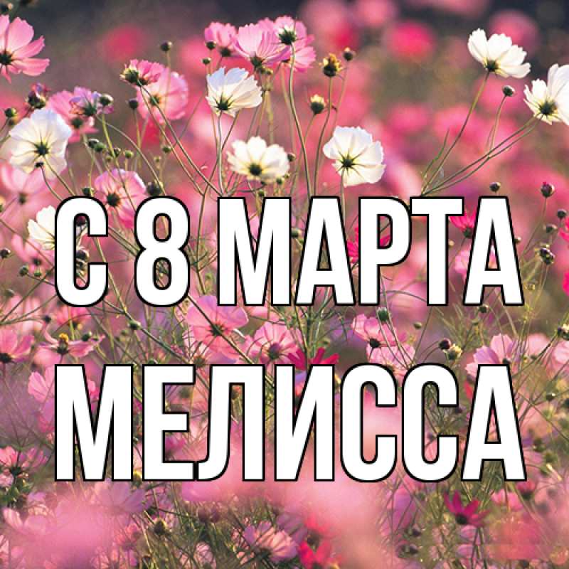 Картинка C 8 МАРТА, Мелисса