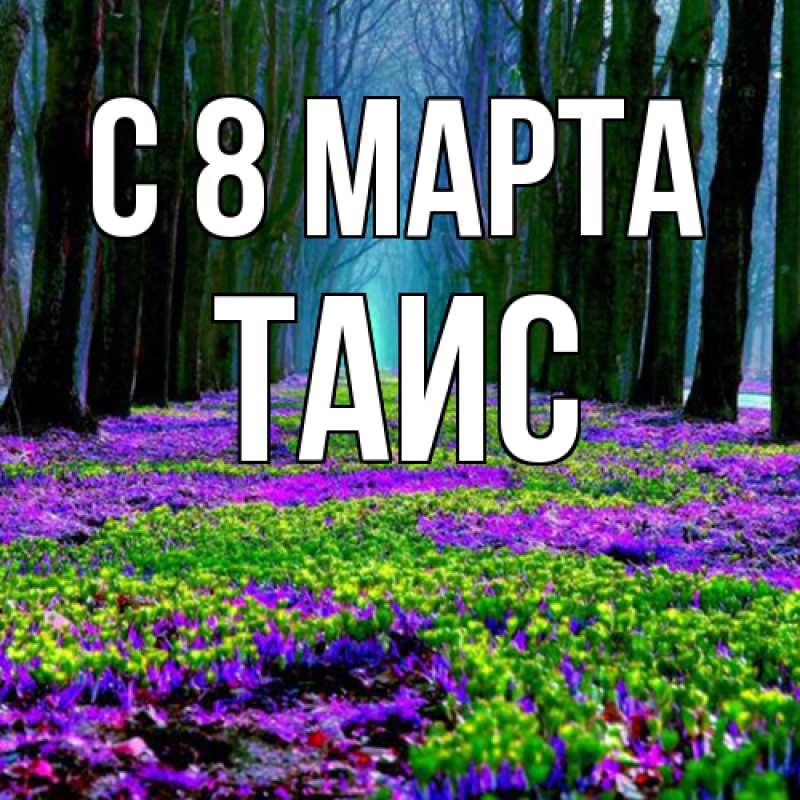 Картинка C 8 МАРТА, Таис