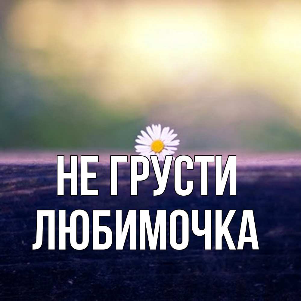 Открытка на каждый день с именем, Любимочка Не грусти красота Прикольная открытка с пожеланием онлайн скачать бесплатно 