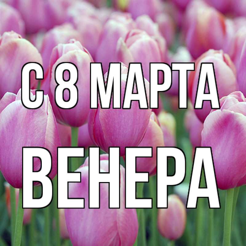 Картинка C 8 МАРТА, Венера
