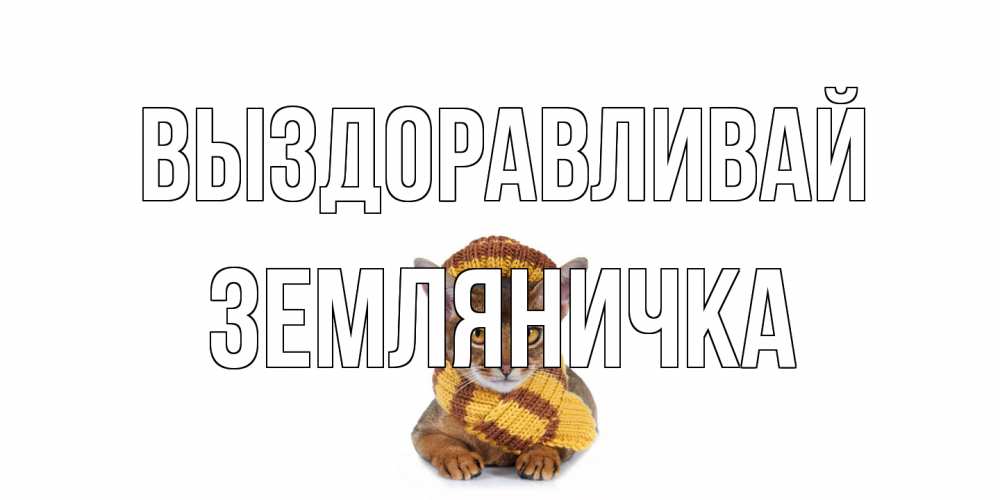 Открытка на каждый день с именем, Земляничка Выздоравливай родные не болейте Прикольная открытка с пожеланием онлайн скачать бесплатно 
