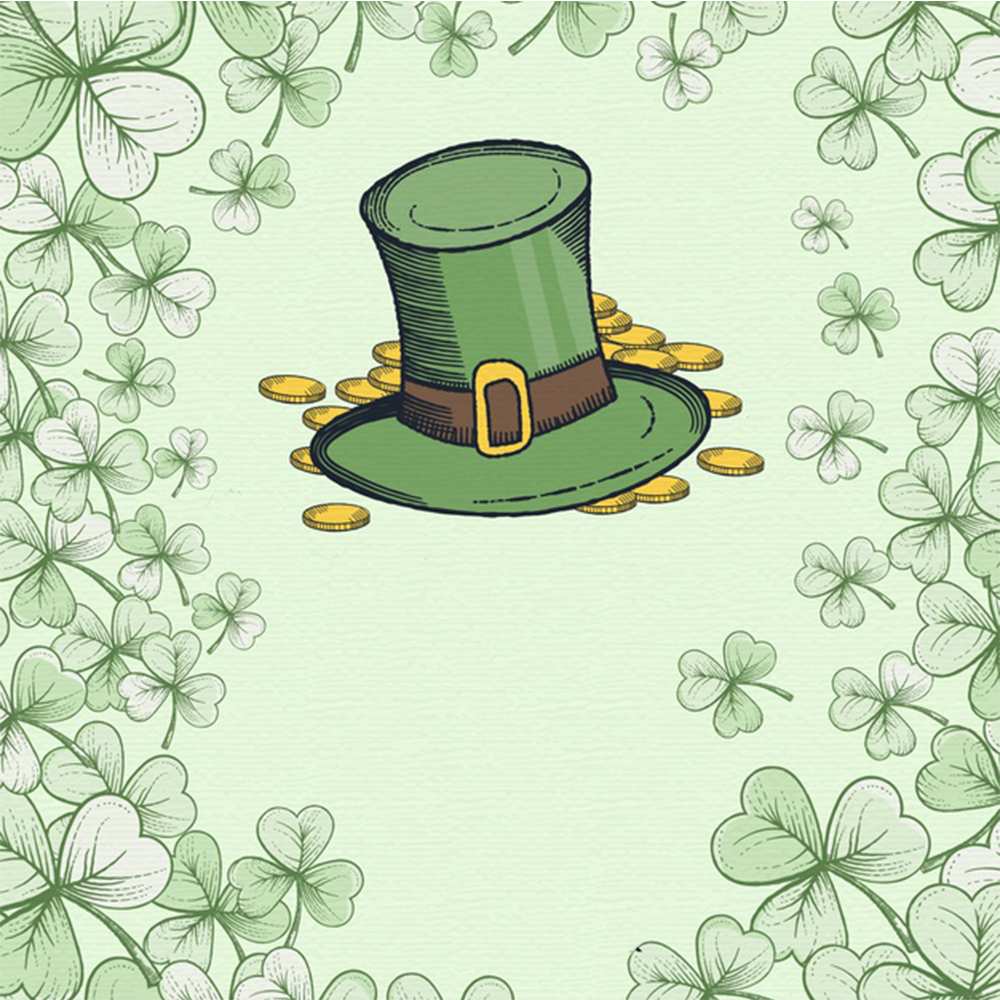 Открытка на каждый день с именем, Ксюша Желаю тебе удачи клевер Прикольная открытка с пожеланием онлайн скачать бесплатно 