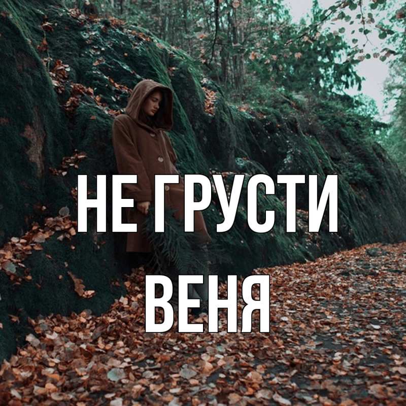 Картинка Не грусти, Веня
