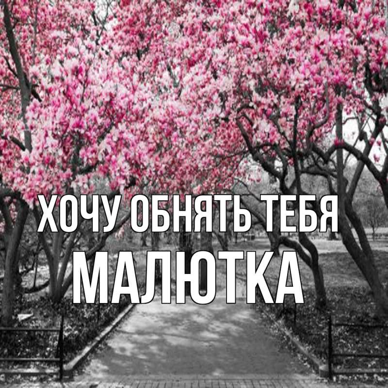Картинка Хочу обнять тебя, малютка