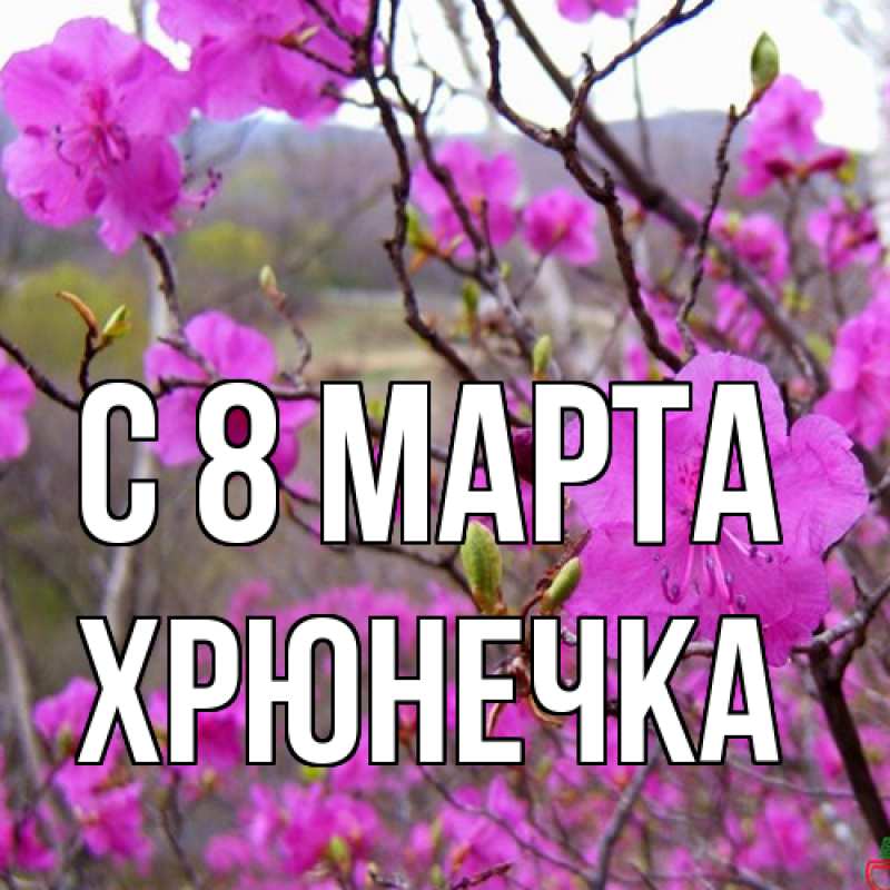 Картинка C 8 МАРТА, Хрюнечка