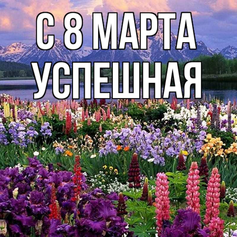 Картинка C 8 МАРТА, Успешная