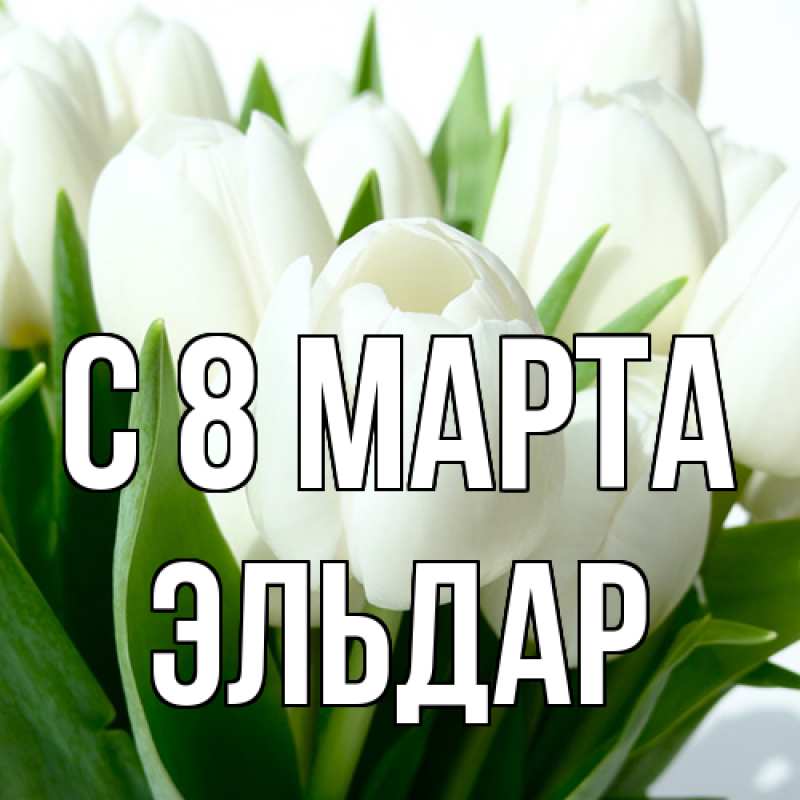 Картинка C 8 МАРТА, Эльдар