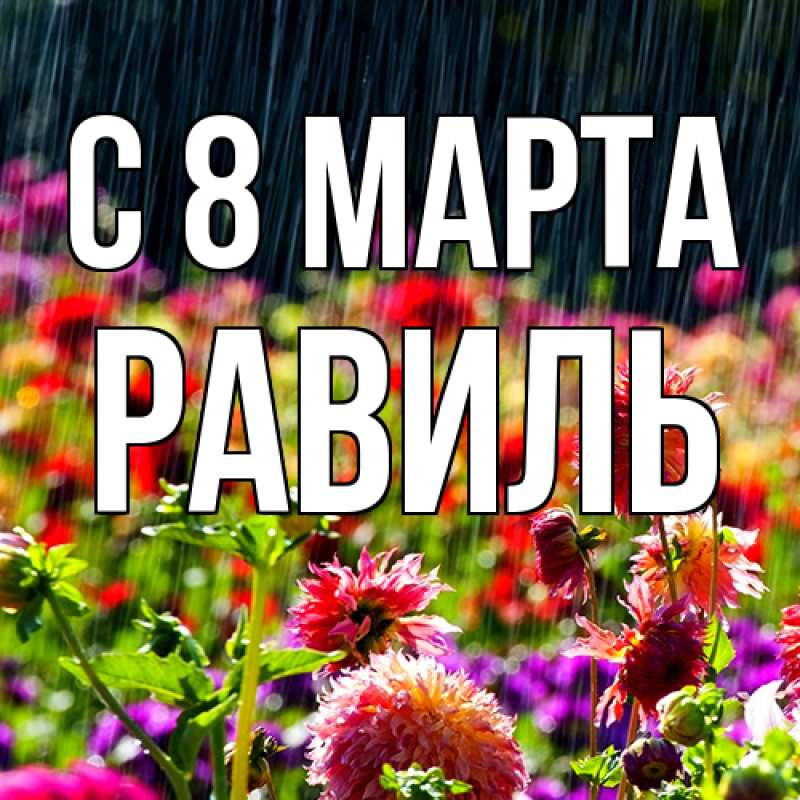 Картинка C 8 МАРТА, Равиль
