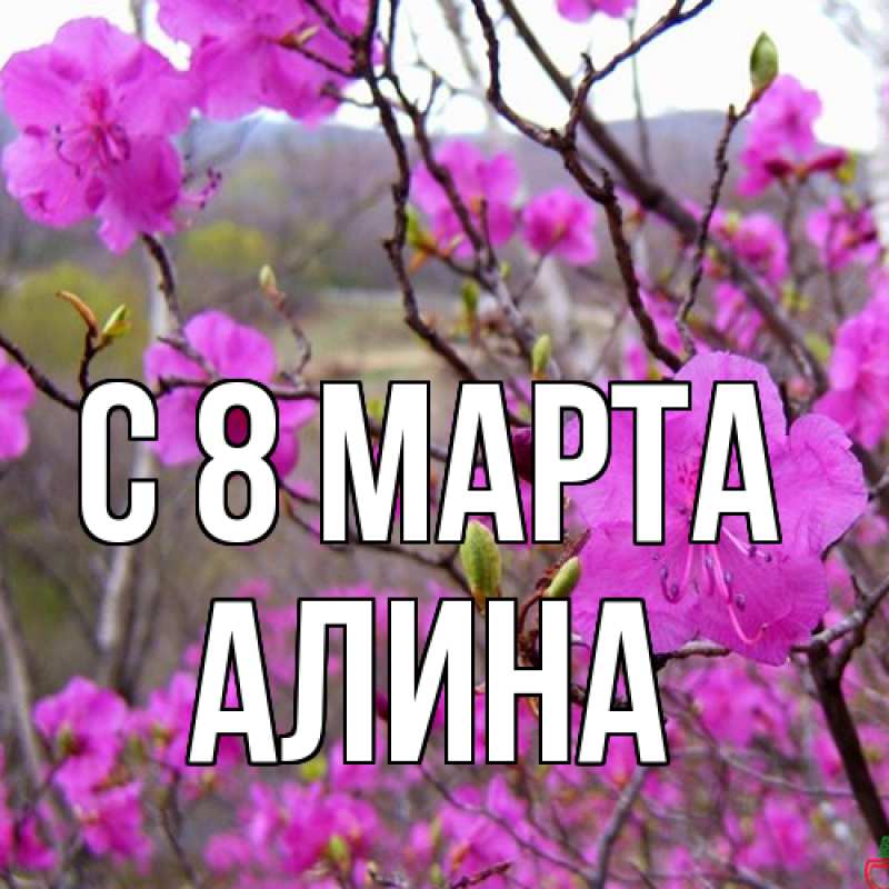 Картинка C 8 МАРТА, Алина