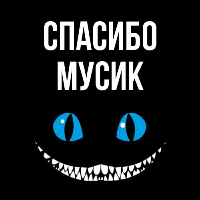 Картинка Спасибо, мусик