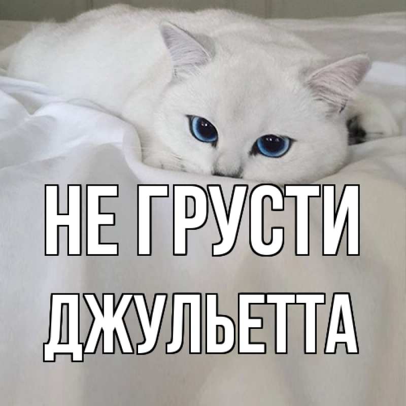 Картинка Не грусти, Джульетта