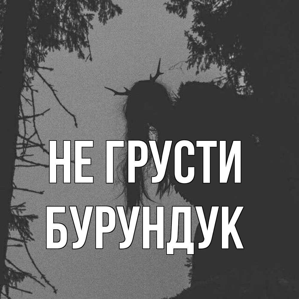 Открытка на каждый день с именем, Бурундук Не грусти чудище лесное Прикольная открытка с пожеланием онлайн скачать бесплатно 