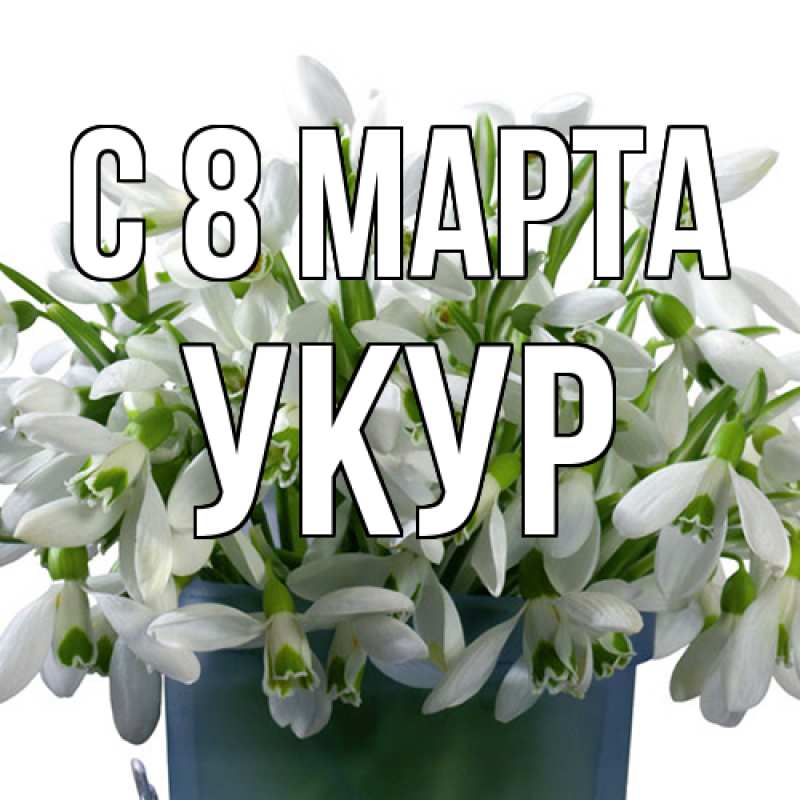 Картинка C 8 МАРТА, Укур