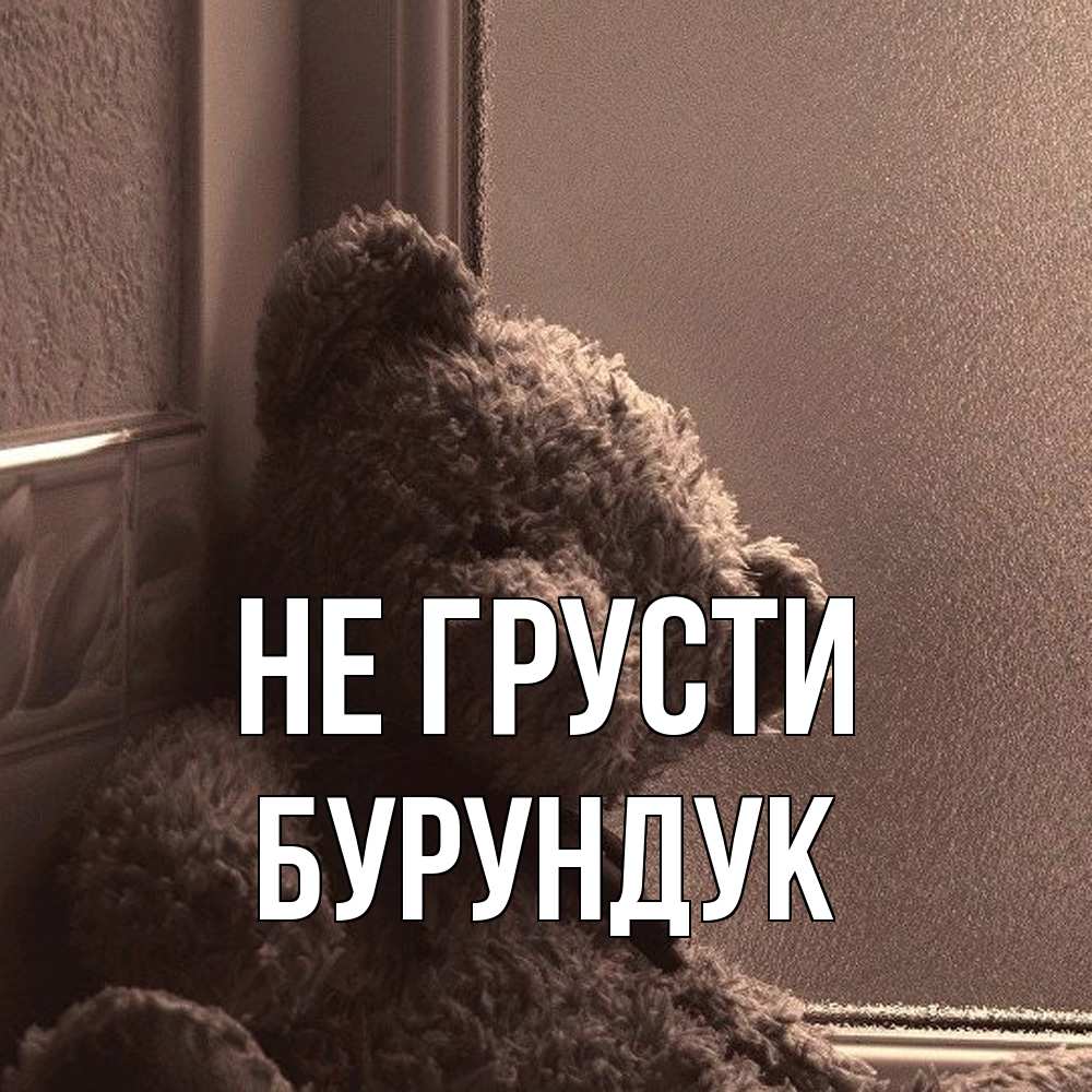 Открытка на каждый день с именем, Бурундук Не грусти стекол рефленое Прикольная открытка с пожеланием онлайн скачать бесплатно 