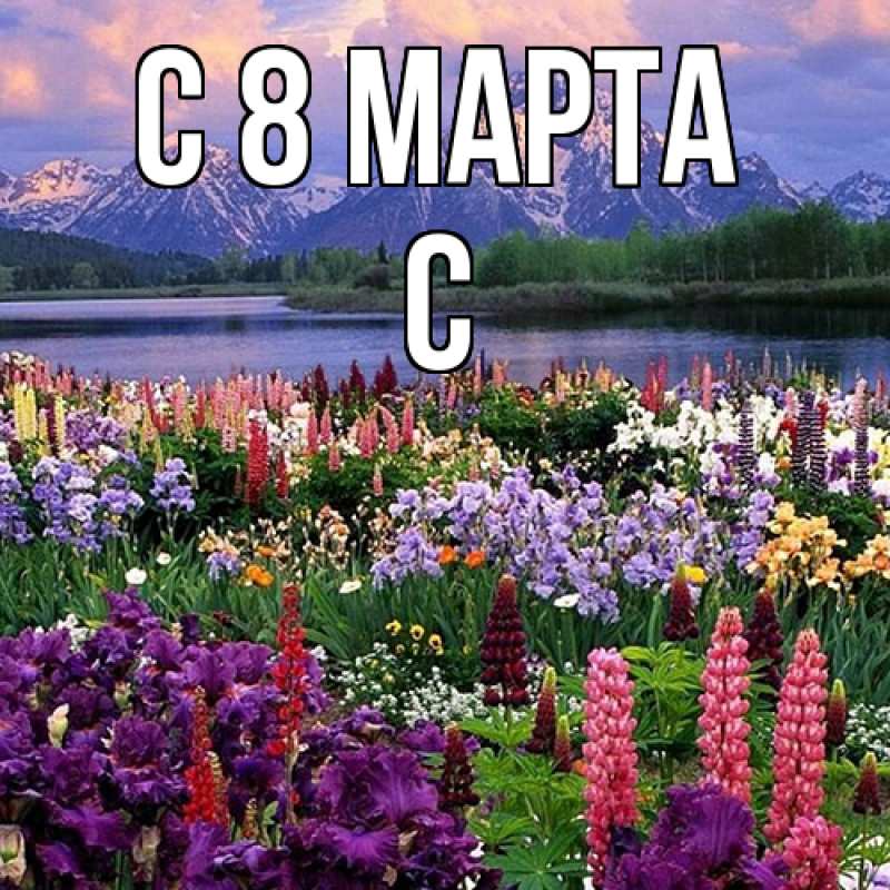 Картинка C 8 МАРТА, С
