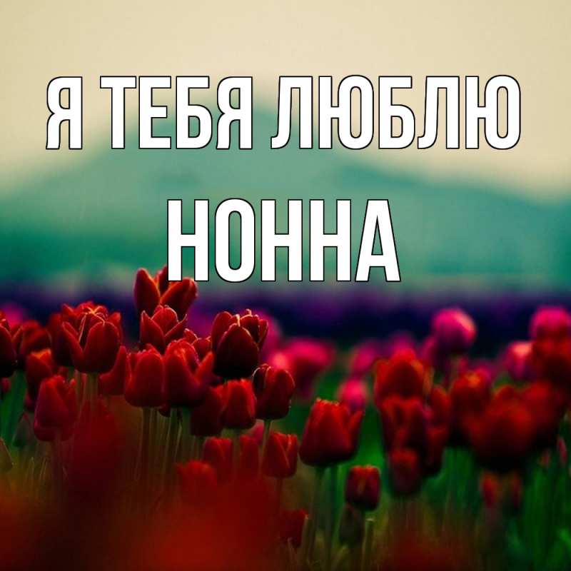Картинка Я тебя люблю, Нонна