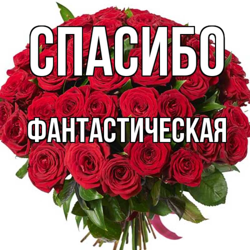 Картинка Спасибо, Фантастическая