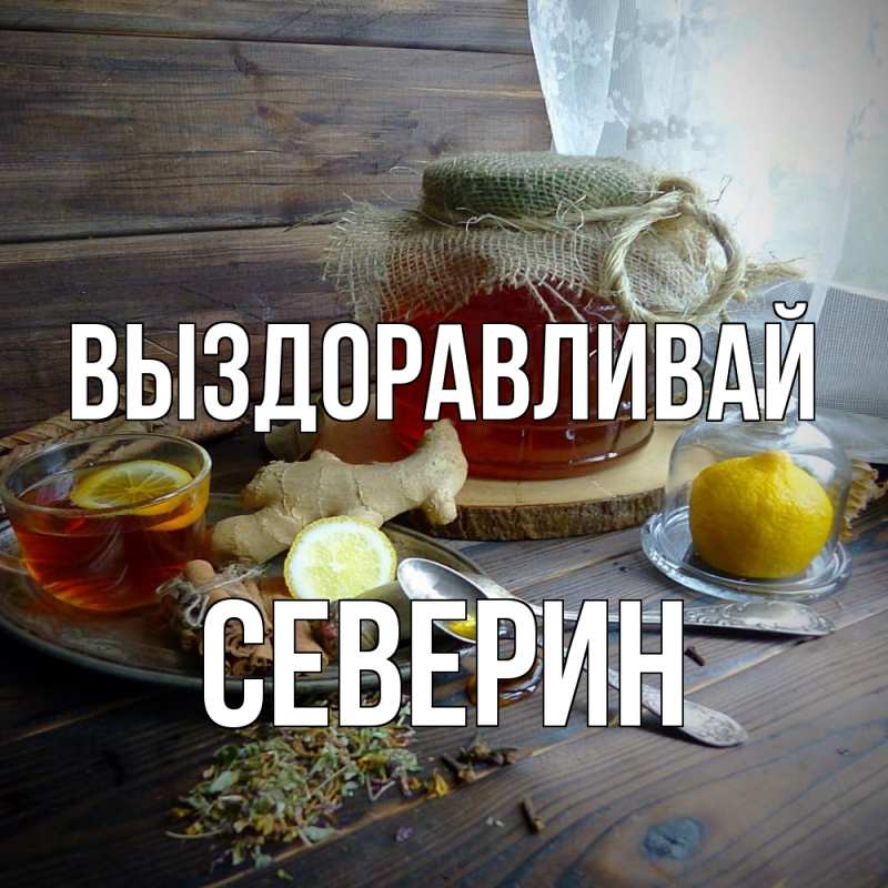 Картинка Выздоравливай, Северин