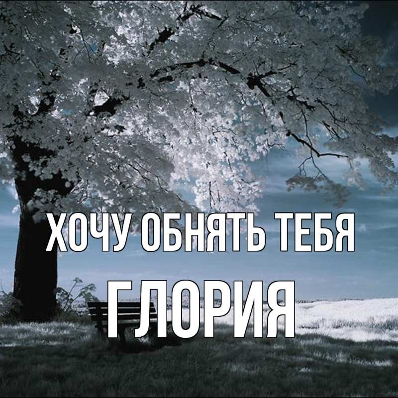 Картинка Хочу обнять тебя, Глория