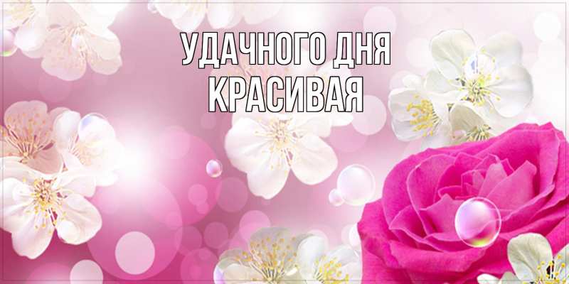 Картинка Удачного дня, Красивая