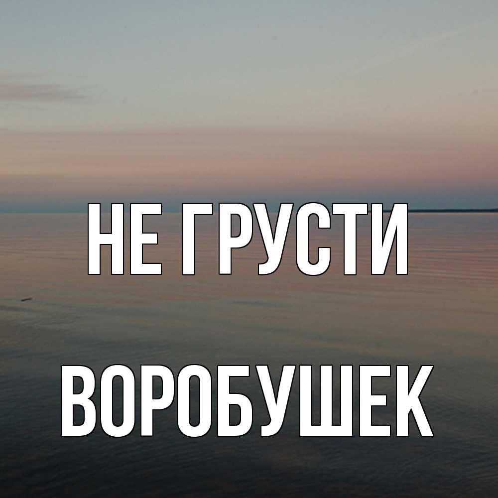 Открытка на каждый день с именем, Воробушек Не грусти водная гладь Прикольная открытка с пожеланием онлайн скачать бесплатно 
