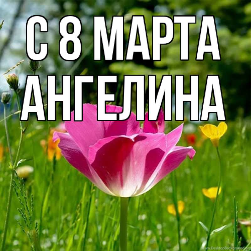 Картинка C 8 МАРТА, ангелина