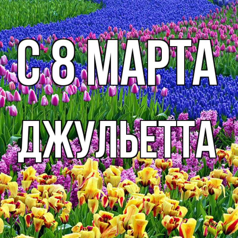 Картинка C 8 МАРТА, Джульетта