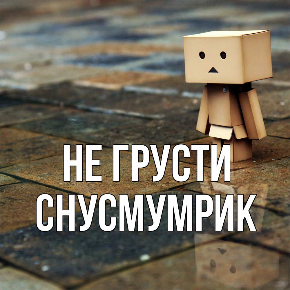 Открытка на каждый день с именем, Снусмумрик Не грусти Стив Прикольная открытка с пожеланием онлайн скачать бесплатно 