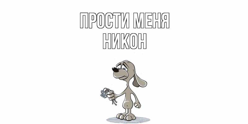 Картинка Прости меня, Никон