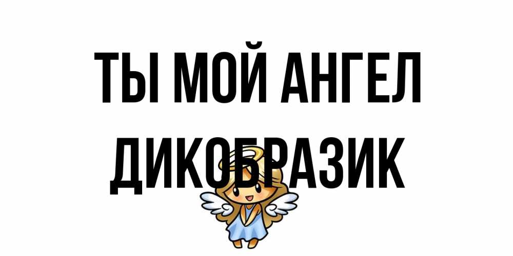 Открытка на каждый день с именем, дикобразик Ты мой ангел ангел Прикольная открытка с пожеланием онлайн скачать бесплатно 