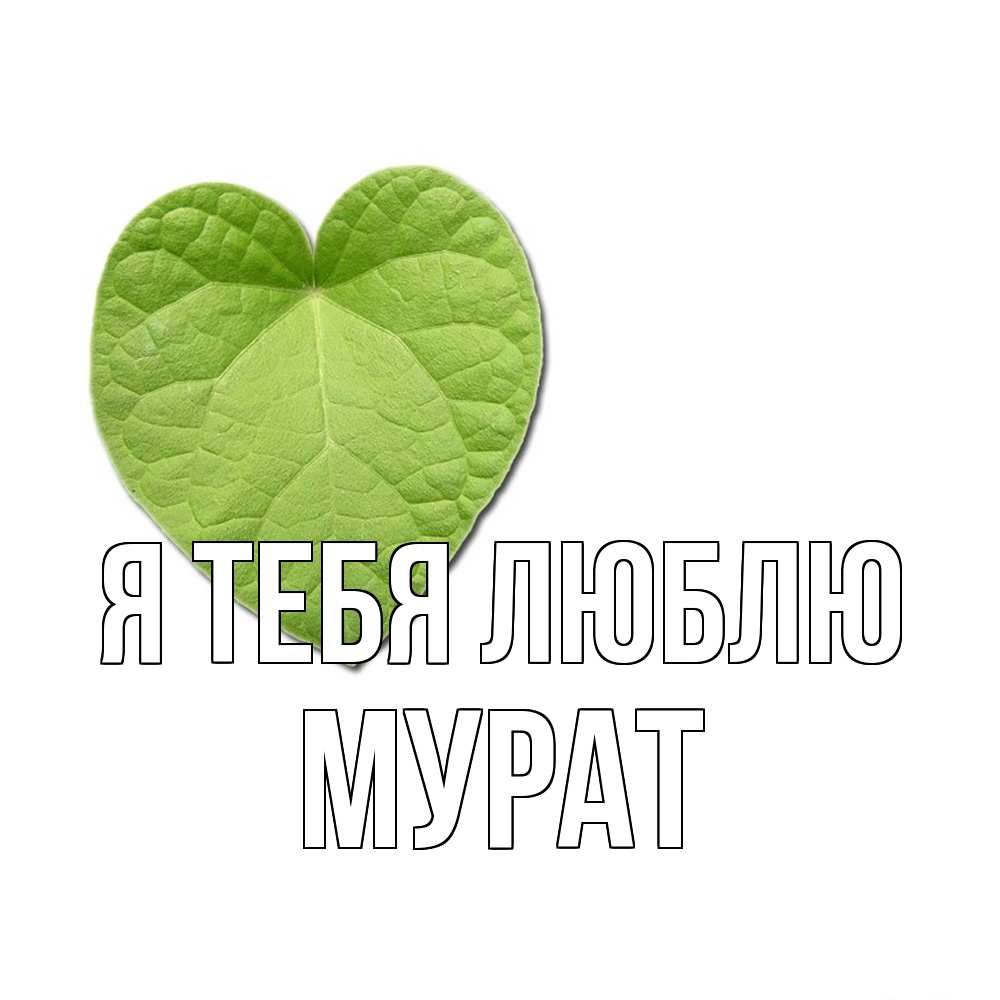 Открытка на каждый день с именем, Мурат Я тебя люблю тебе Прикольная открытка с пожеланием онлайн скачать бесплатно 