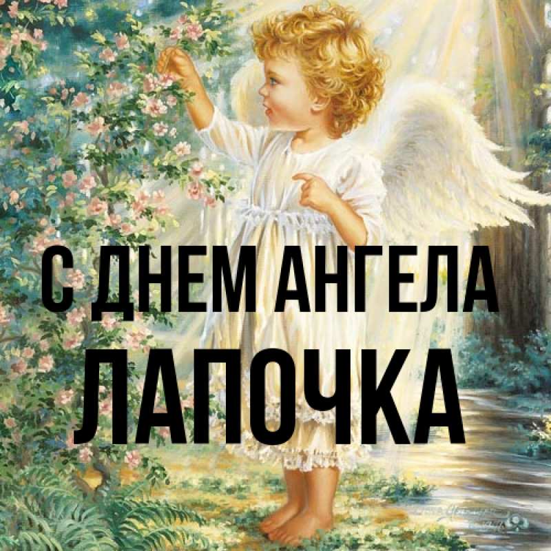 Картинка С днем ангела, лапочка