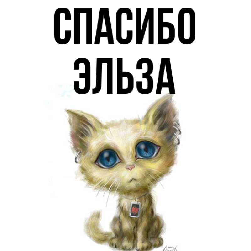 Картинка Спасибо, Эльза