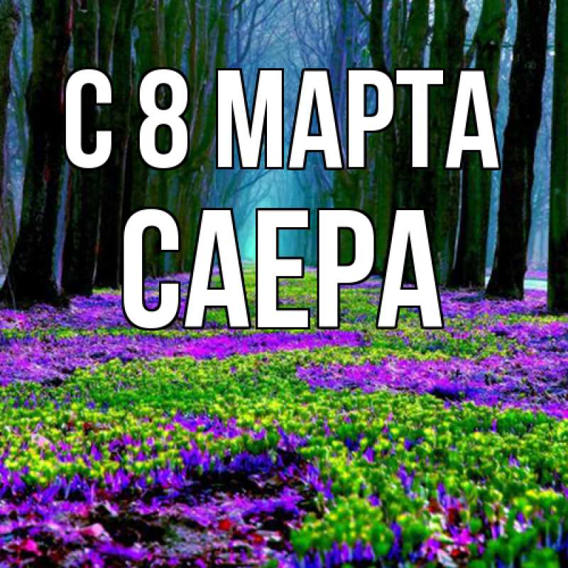 Картинка C 8 МАРТА, Саера