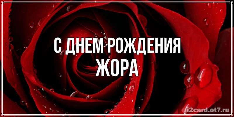 Картинка С днем рождения, Жора