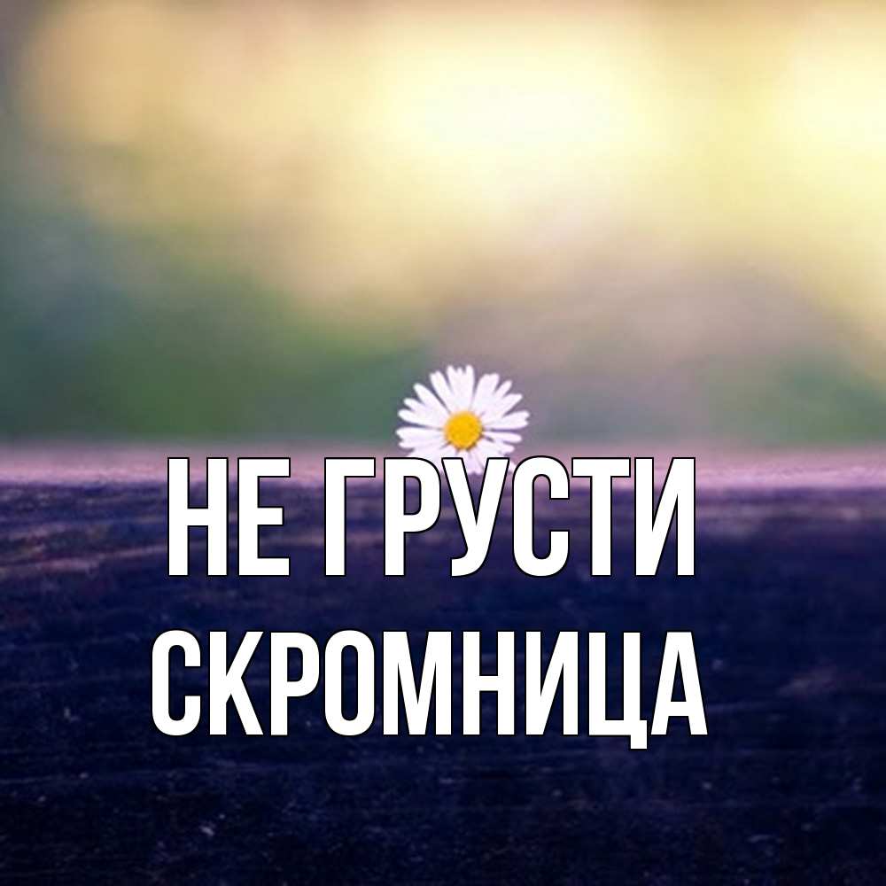 Открытка на каждый день с именем, Скромница Не грусти красота Прикольная открытка с пожеланием онлайн скачать бесплатно 